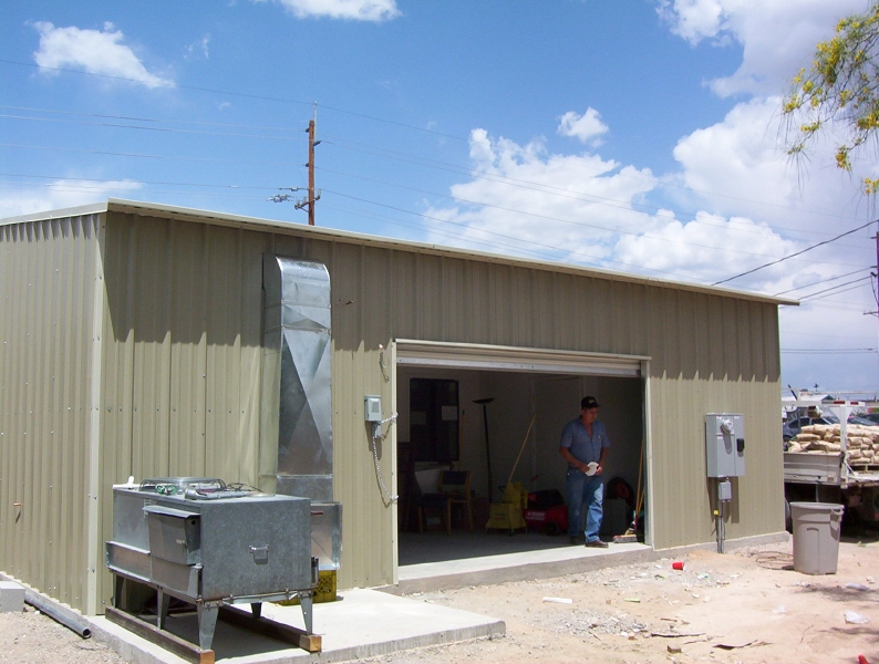 Performance steel building